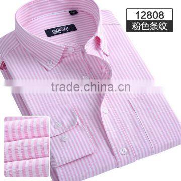 2015 new design slim fit men fashion shirts new design men casual shirts Made In China