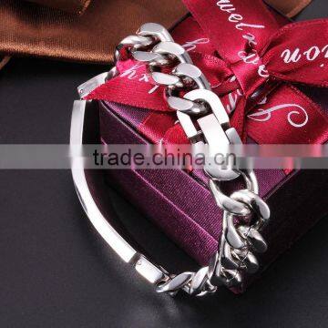 Stylish Bracelet 316L Stainless Steel Charm Bracelet