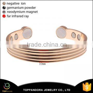 Fashion Cooper Magnetic Bracelets Bangles Magnetic Energy Power Bangle Health Power Therapy Magnet Bangle Hygiene Jewelry