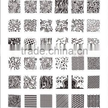 stamping nail art kit, nail stencils