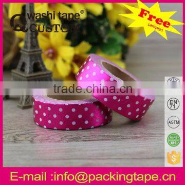 Plastic Gold stamping paper tape for DIY making crafts