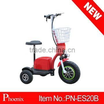 2015 48v20Ah Zappy three wheel Electric Scooter 500w with seat ( PN-ES20B-500W )