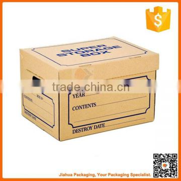 Corrugated box for pack for storage box