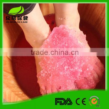 OEM different color crystal jelly bath powder