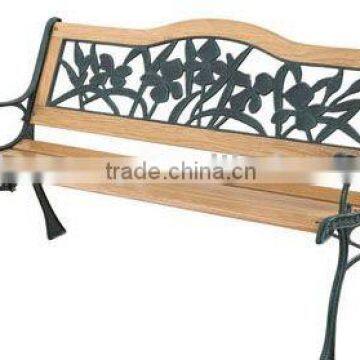 Cast Iron Park Bench: PB-078 Arch Back Cast Iron Park Bench