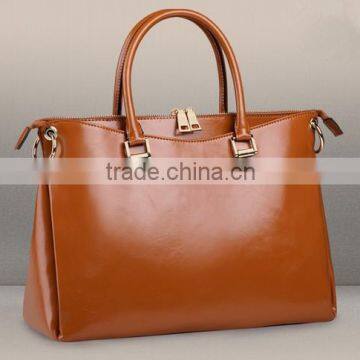 Tmall genuine leather hand bags first layer cow leather lady fashion bag lady handbags
