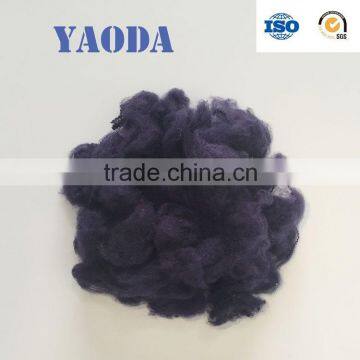 Curtain fabric textiles of polyester staple fiber