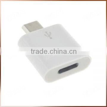 For Iphone 5 pin to 8 pin Lightn USB Adapter White