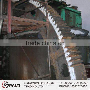 Steel casting rotary kiln replacement girth gear