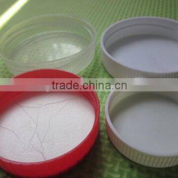 custom made colored screw plastic cap/cover for honey with foam mat