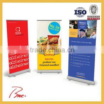 indoor roller banner stand for mall/advertising
