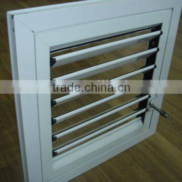 Manual swing aluminium louver