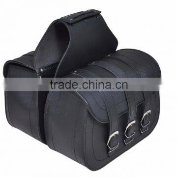 2016 HAVY DUTY MOTORCYCLE SADDLE BAG IN BULL HIDE LEAHER