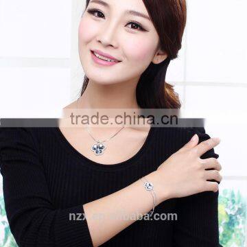 OUXI 2015 Wholesale Charm Cheap 925 Sterling Silver Jewelry Y50002 photo-3