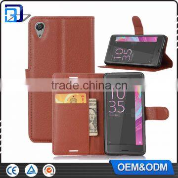 2016 Trending Products Cell Phone Case For Sony Xperia X, Wallet PU Leather Flip Cover Case For Sony Xperia X Express photo-1