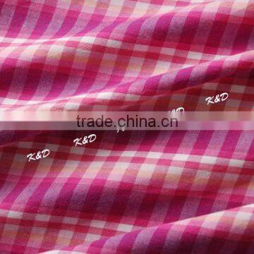 Cotton Woven Plain Shirting Manufacturers Plaid Fabric photo-4
