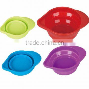 Home garden Silicone Measure Set Cups for liquied or dried food