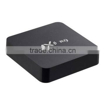 MX8 R9 4K Android TV Box RK3229 Quad Core KODI Miracast DLNA Airplay Pre-install