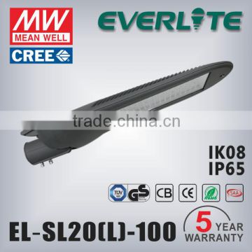 die cast LED street light 100W with 5 years warranty