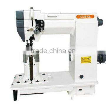 JY9910 post bed used industrial motor foot pedal single needle domestic sewing machine price