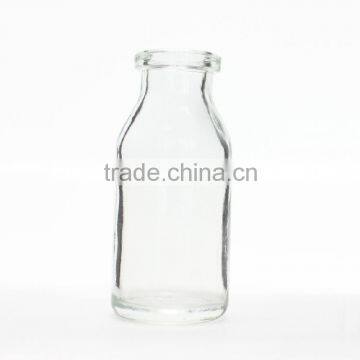 15ml Clear Medical Glass Bottle with Rubber Stopper