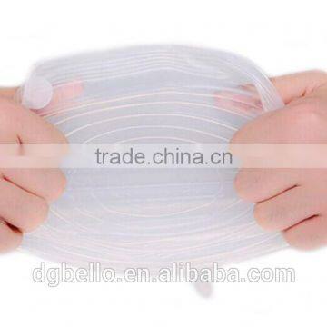 Dishwasher and Freezer Safe Silicone Lids Set of 4 For Bowl and Container photo-3