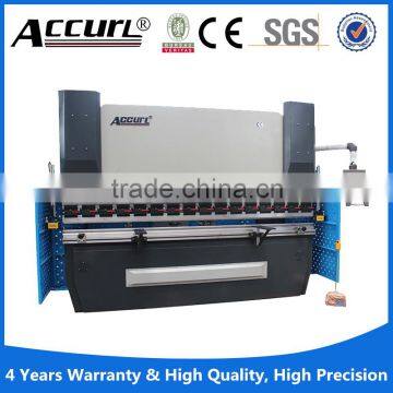 CNC 3 AXIS 100T/2500 Hydraulic press brake for CE Safety Standards