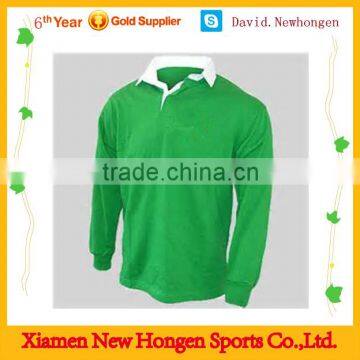 100% polyster newest design top quality custom rugby jersey