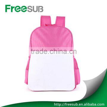 Promotional Kids School Bag Sublimation Blank Backpack School Bag