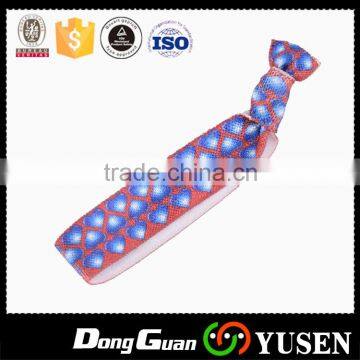 Hot Selling Printed Logo Hair Band Custom Hair Tie