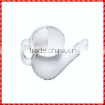 Plain white fashion hot-selling ceramic Tea Pot Set