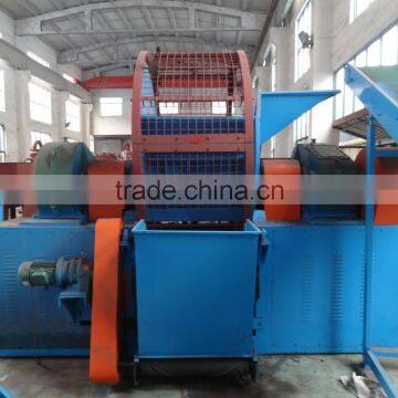 Tire recycling machine whole tire shredder/Used electric tire shredder