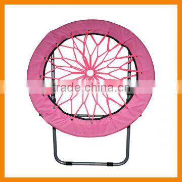 Foldable retiform round beach chair