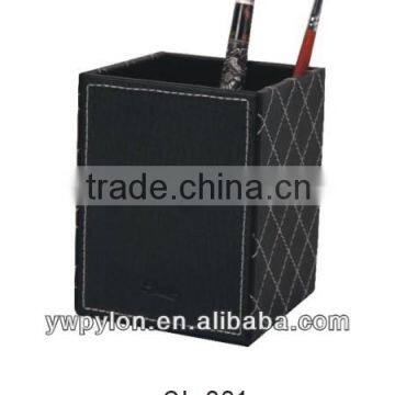 Leather Pen Container for Office or Family