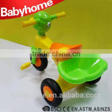 To drive for children sliding carriage tricycle baby