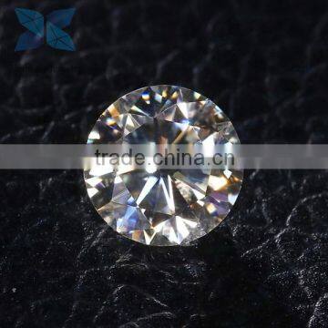 cheapest wholesale express synthetic round white H color moissanite