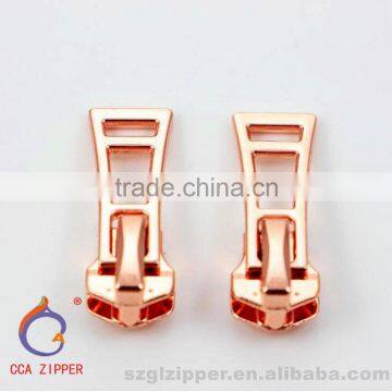 YKK OEM Metal Rose Gold Zip Zipper Sliders photo-2