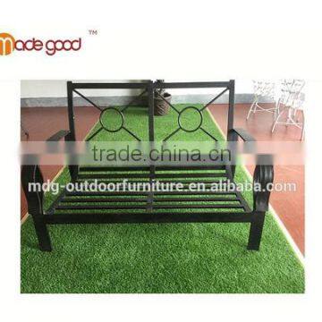 Low price antique loveseats Outdoor Furniture General Use cast aluminum furniture Verona modern loveseat