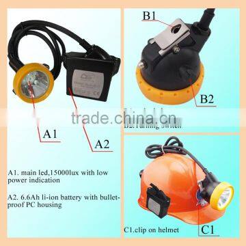 KL5LM(B) MCU charging system cap lamp use in minera