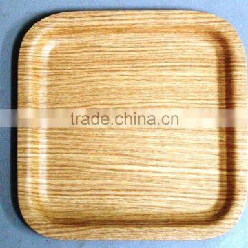 Oak Design Tray, Anti-Slip Tray, Rectangular Wooden Serving Tray, Wooden Tray, Eco Wooden Tray, , Tray, Hotel Display Tray