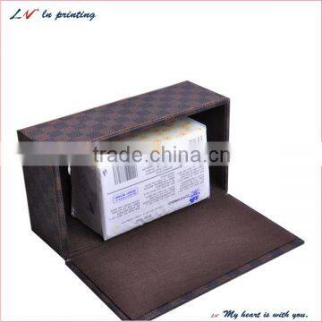 Professional Manufacture Unique Leather Tissue Box With High Quality Material in Shanghai photo-5