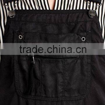 Popular Denim Adult Formal Black Short Jumpsuits photo-2