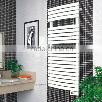 HB-R3714W-A electric element heated steel ladder towel racks/towel warmer/thermostat towel rails/towel radiator
