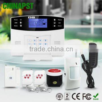 Best gsm home alarm system intelligent wireless home alarm PST-GA997CQ