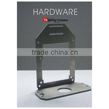 Hardware bracket for outdoor lighting and street lighting