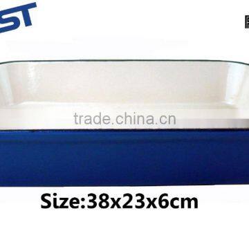 Rectangular Enamelled Cast Iron Roaster Pans FRS-728