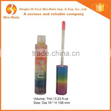 Hot!!! 6 Color Rainbow Sparkle And Shine Lipgloss