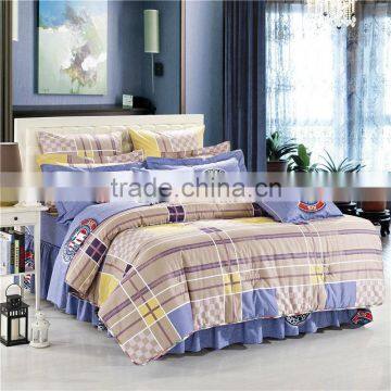 four six 2014 new 100% cotton 3D reactive printed bedding set/manufacturer/mass production bedding set