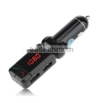 BC06 Wireless In-Car Bluetooth MP3 FM Transmitter with Charging Hands-Free