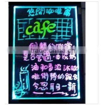 2015 hot Sales products colorful led writing board